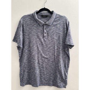 Marc Anthony Men’s Golf Playoff Polo Shirt Blue-Grey